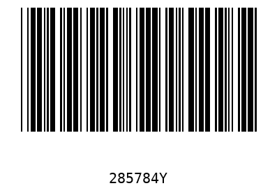 Barcode 285784