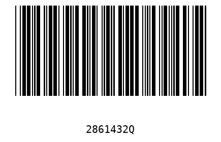 Barcode 2861432