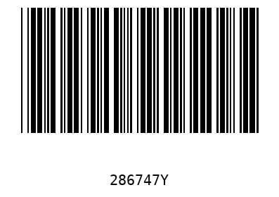 Barcode 286747