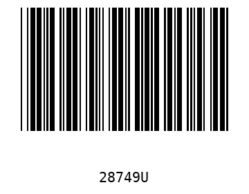 Barra Código, Code 39 28749