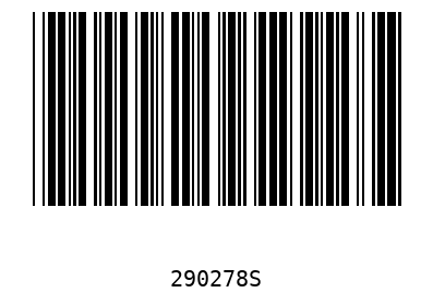 Bar code 290278