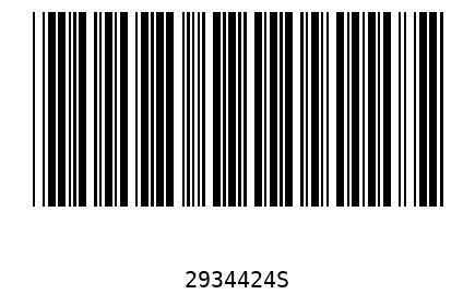 Barcode 2934424