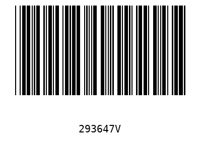 Bar code 293647