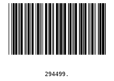 Barcode 294499