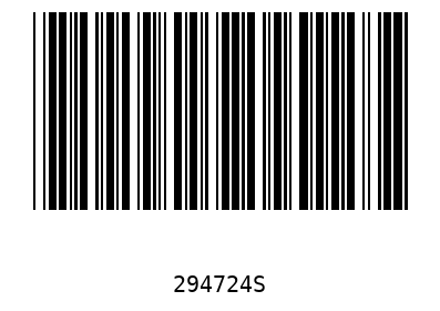 Barcode 294724