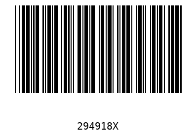Barcode 294918