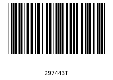 Bar code 297443
