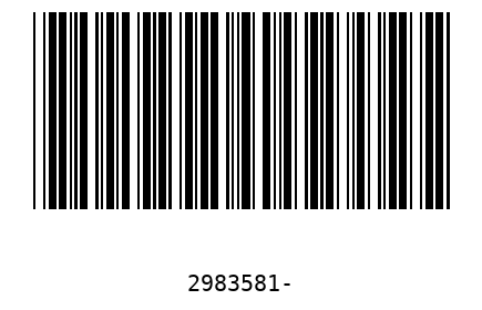 Barcode 2983581