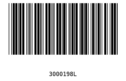Barcode 3000198
