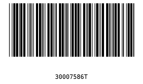 Barcode 30007586