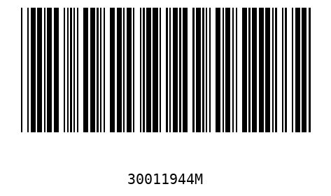 Barcode 30011944