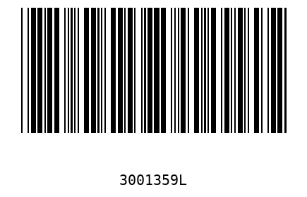 Barcode 3001359