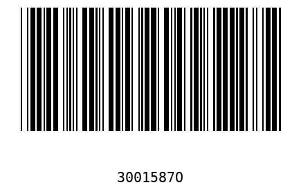 Barcode 3001587