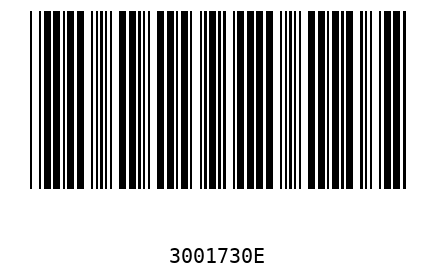 Barcode 3001730