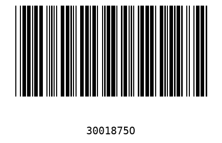 Barcode 3001875