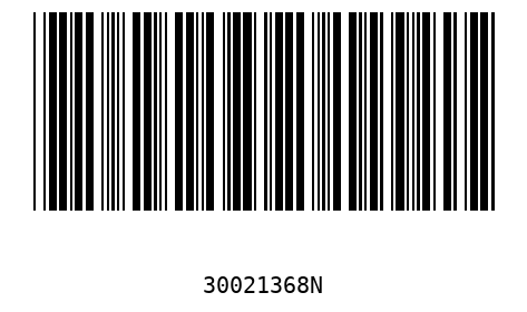 Barcode 30021368