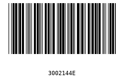 Barcode 3002144