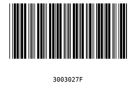 Barcode 3003027