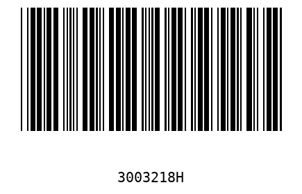 Barcode 3003218