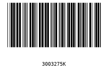 Barcode 3003275