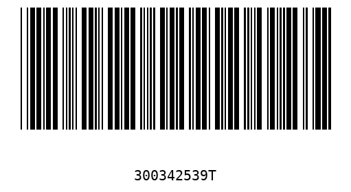Barcode 300342539