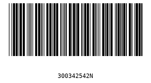 Barcode 300342542