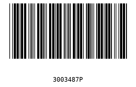 Barcode 3003487