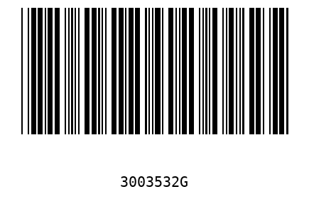 Barcode 3003532