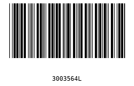 Barcode 3003564