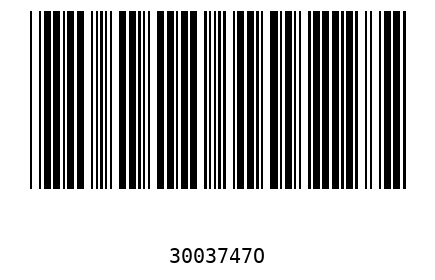 Barcode 3003747