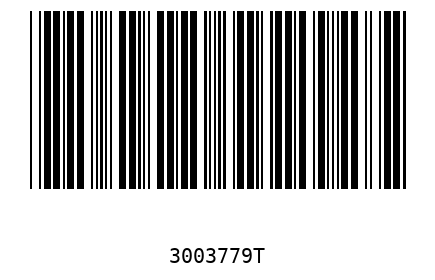 Barcode 3003779