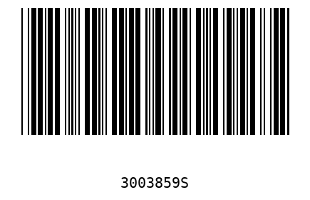Barcode 3003859