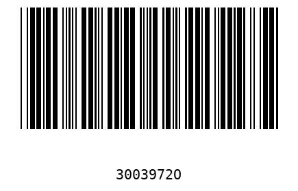 Barcode 3003972