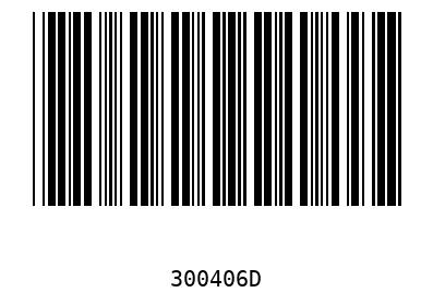 Barcode 300406