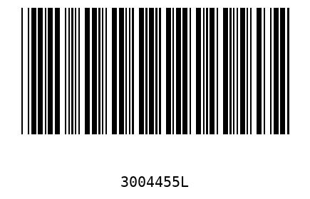 Barcode 3004455