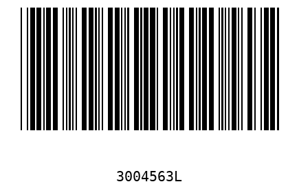 Barcode 3004563