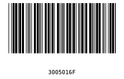 Barcode 3005016