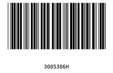 Barcode 3005306