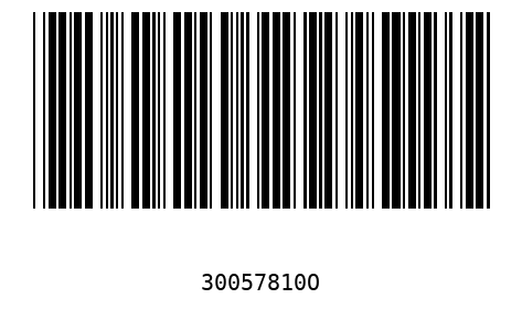 Barcode 30057810