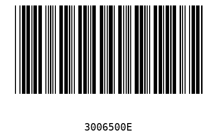 Barcode 3006500