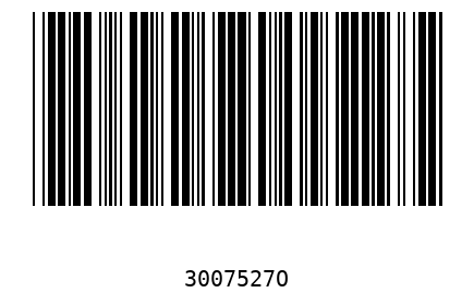 Barcode 3007527