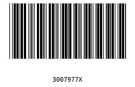 Barcode 3007977
