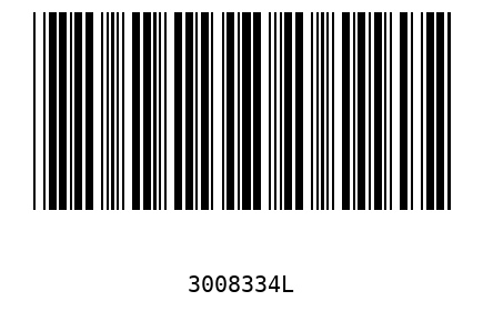 Barcode 3008334