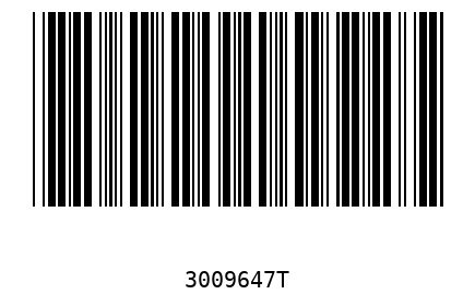 Barcode 3009647