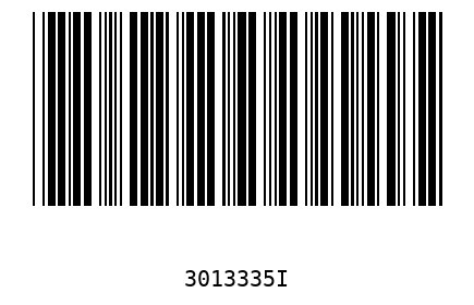 Barcode 3013335