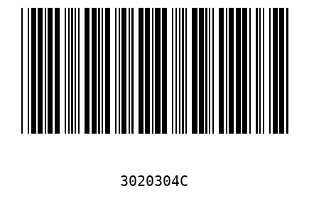Barcode 3020304