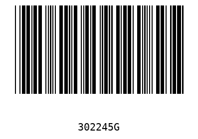 Barcode 302245
