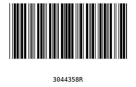 Barcode 3044358