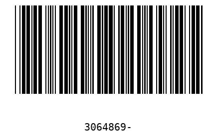 Barcode 3064869