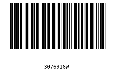 Bar code 3076916